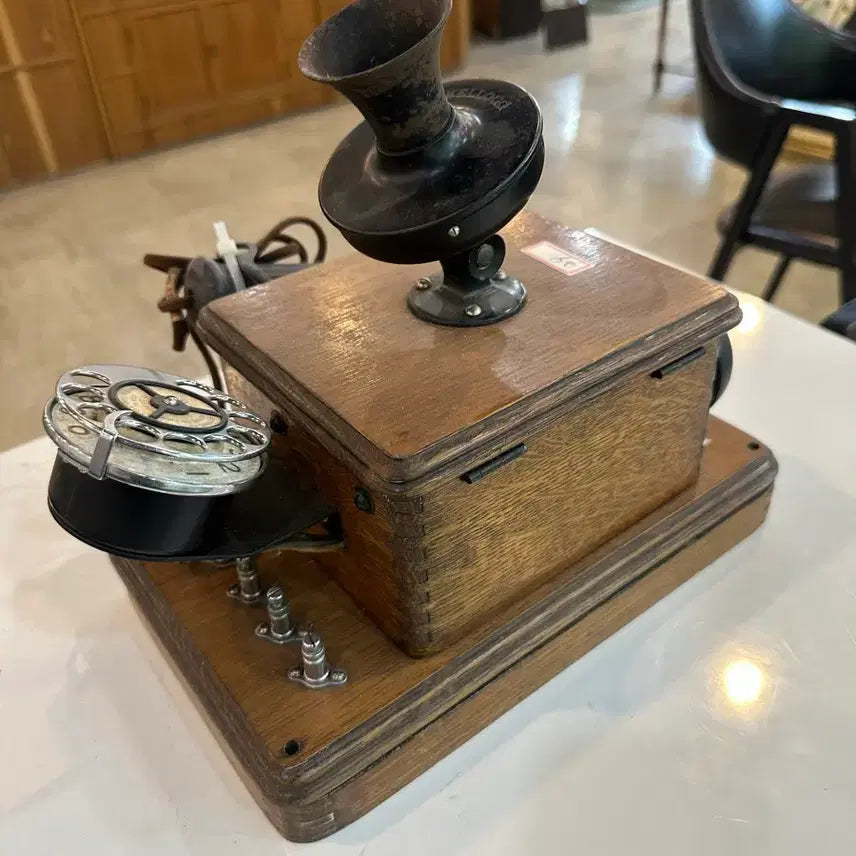 [BUNJANG] Kellogg Antique Wall-Mounted Telephone / 미국 앤틱 벽걸이 전화기 Kellogg