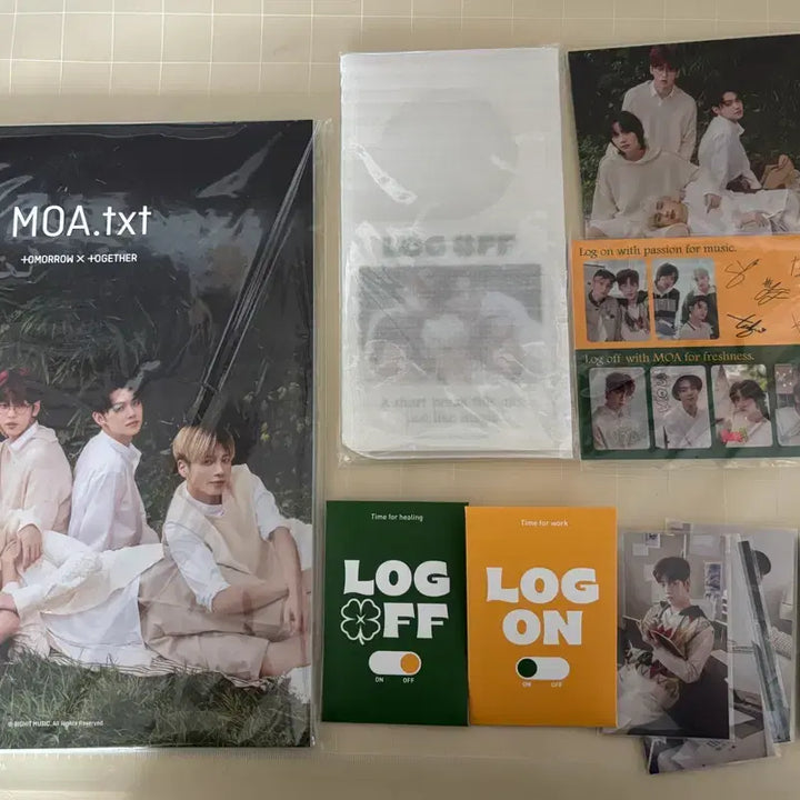 [SOLD OUT] [BUNJANG] TXT MOA Membership Kit Season 3 Full Set / Txt 모아 멤버십 키트 3기