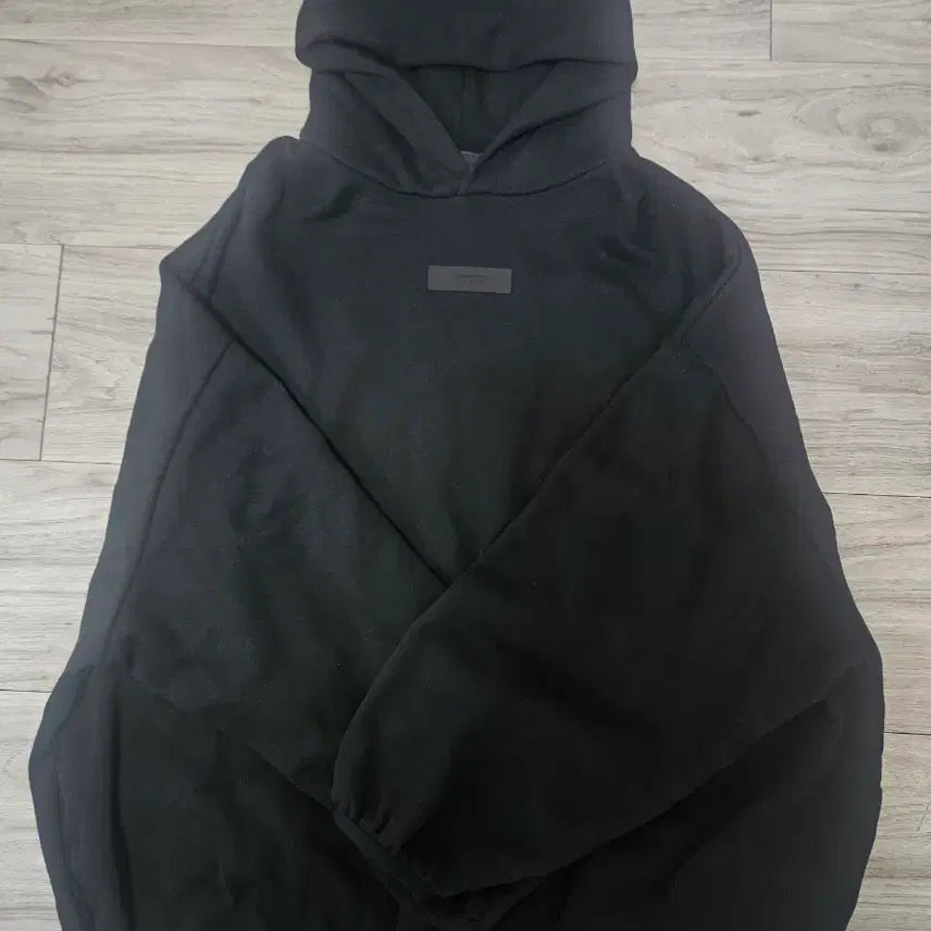 [BUNJANG] Fear of God Essentials Hoodie Black XL / 에센셜 후드티 블랙 XL