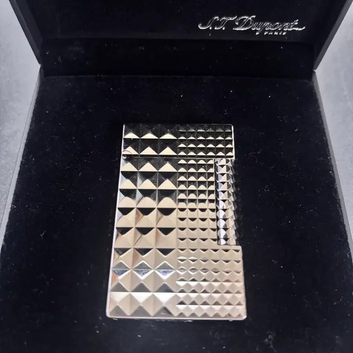 [BUNJANG] S.T. Dupont Line 2 Diamond Pattern Lighter / 듀퐁 라인2 16066 팝니다! (풀박스)