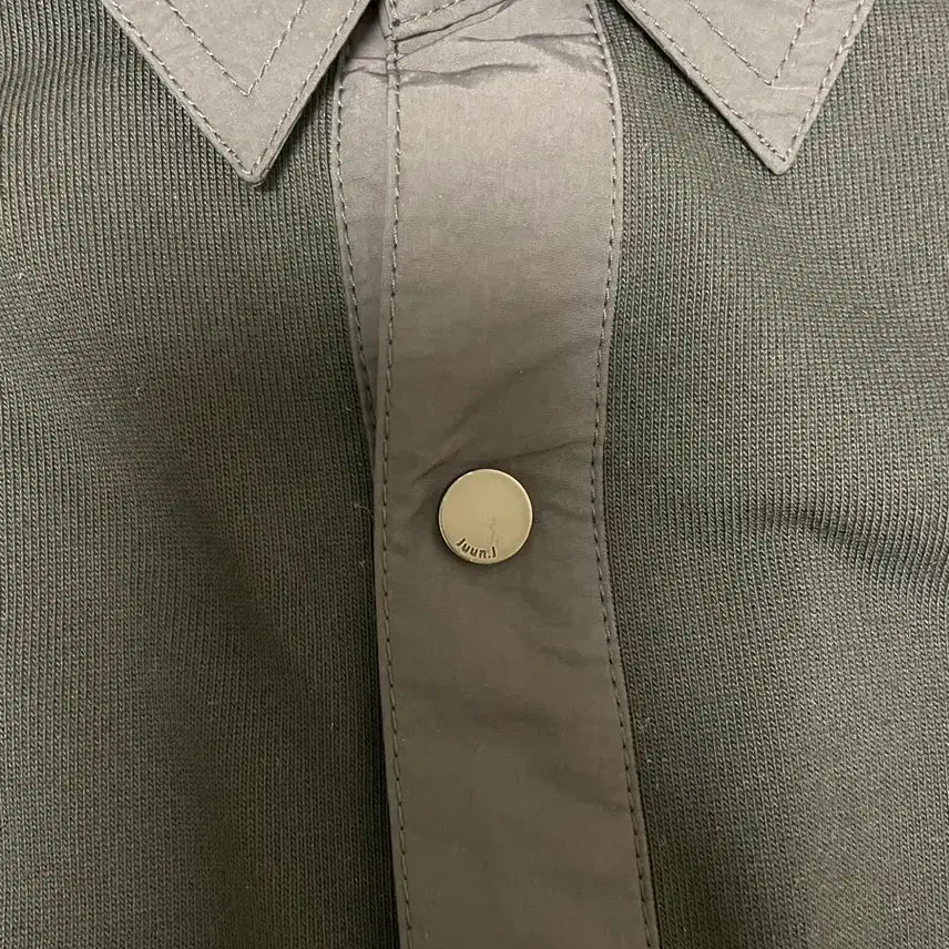 [BUNJANG] Juun.J 25SS Nylon Color-Block Jersey Polo Short Sleeve S / 준지 25SS 나일론 배색 저지 폴로 반팔 S