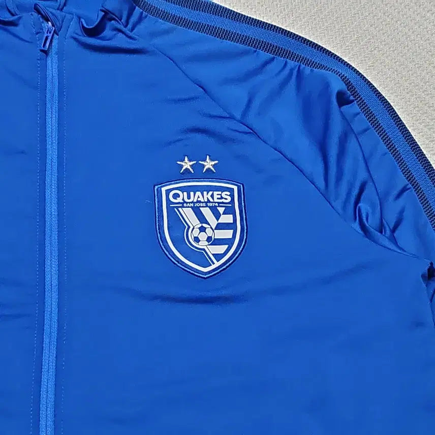 [BUNJANG] Adidas MLS San Jose Earthquakes Full-Zip Jacket L / 아디다스 MLS 산호세 어스퀘이크스 집업 L