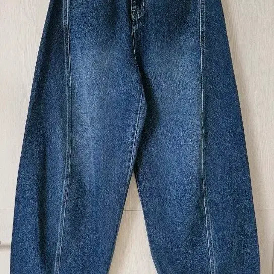 [BUNJANG] Banana Fit Wide Leg Jeans (Size S) / S 바나나핏 와이드 청바지