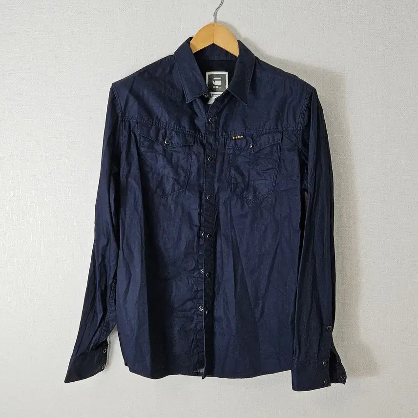 [BUNJANG] Wax Arc 3D Western Shirt Button Jacket L / 지스타로우 왁스 3D 아크 웨스턴 셔츠 버튼자켓 L