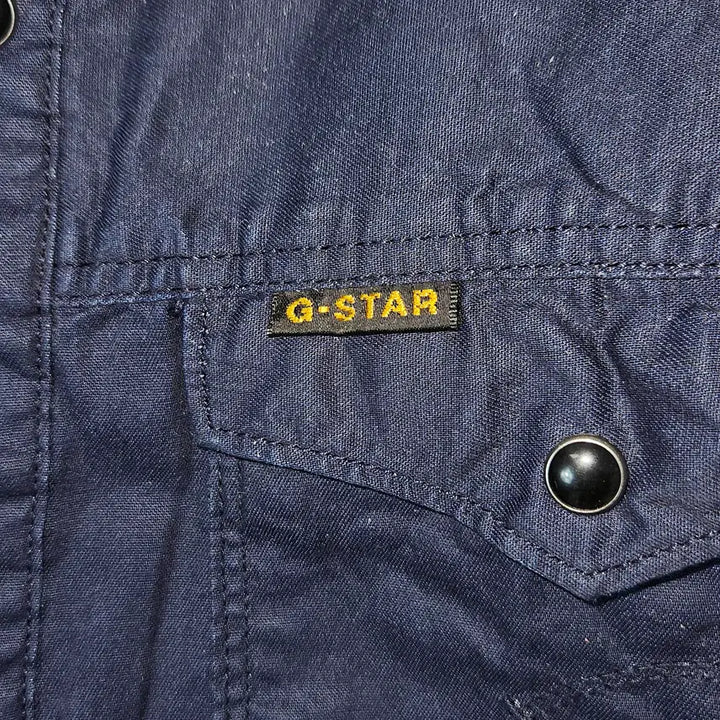 [BUNJANG] Wax Arc 3D Western Shirt Button Jacket L / 지스타로우 왁스 3D 아크 웨스턴 셔츠 버튼자켓 L