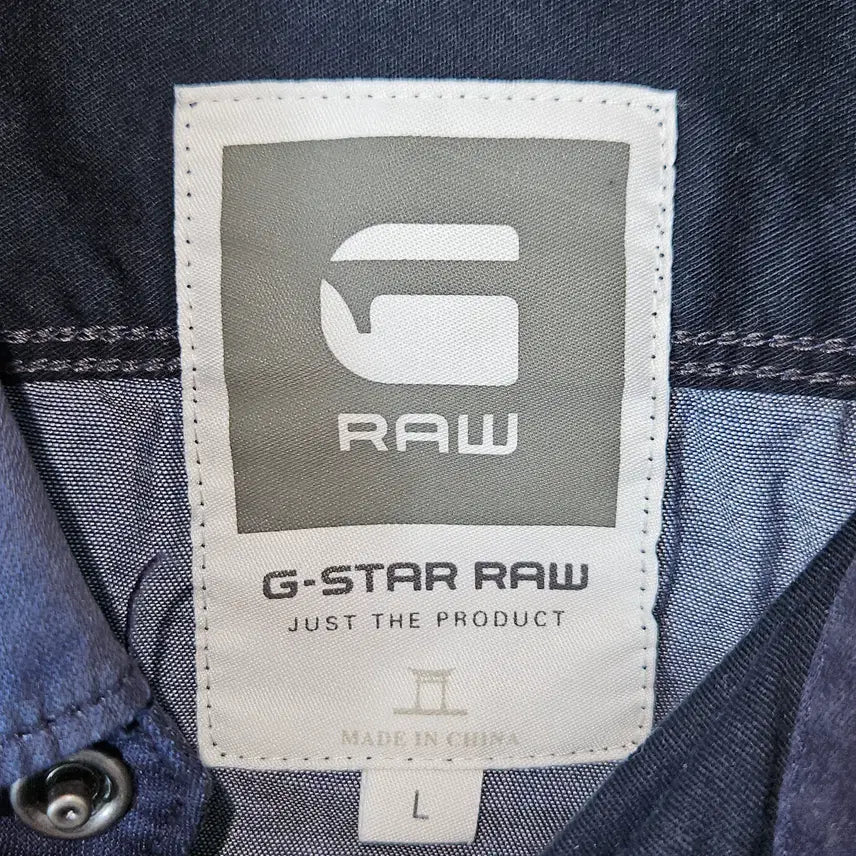 [BUNJANG] Wax Arc 3D Western Shirt Button Jacket L / 지스타로우 왁스 3D 아크 웨스턴 셔츠 버튼자켓 L