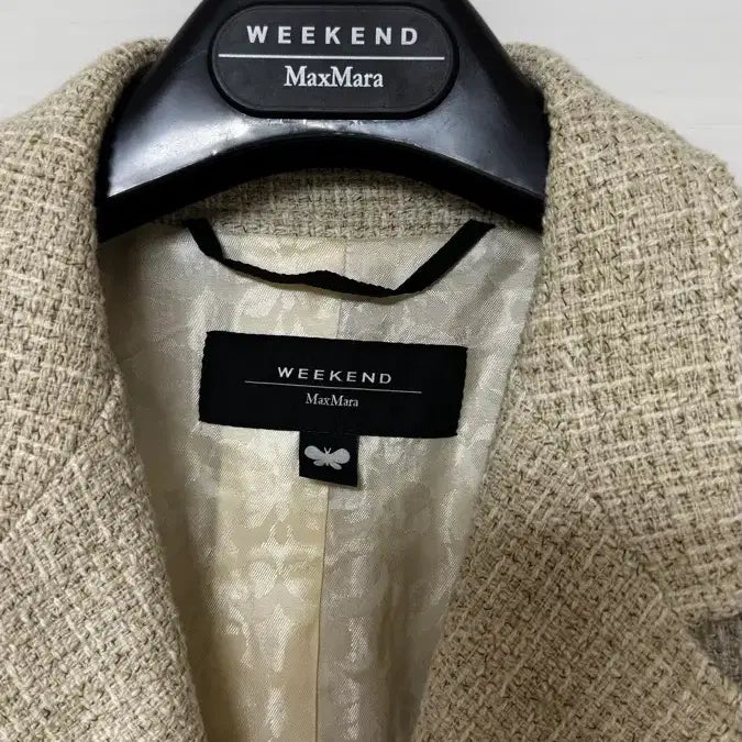 [BUNJANG] Weekend Max Mara Tweed Jacket - Size 38 / 위크엔드 막스마라 트위드 자켓 38