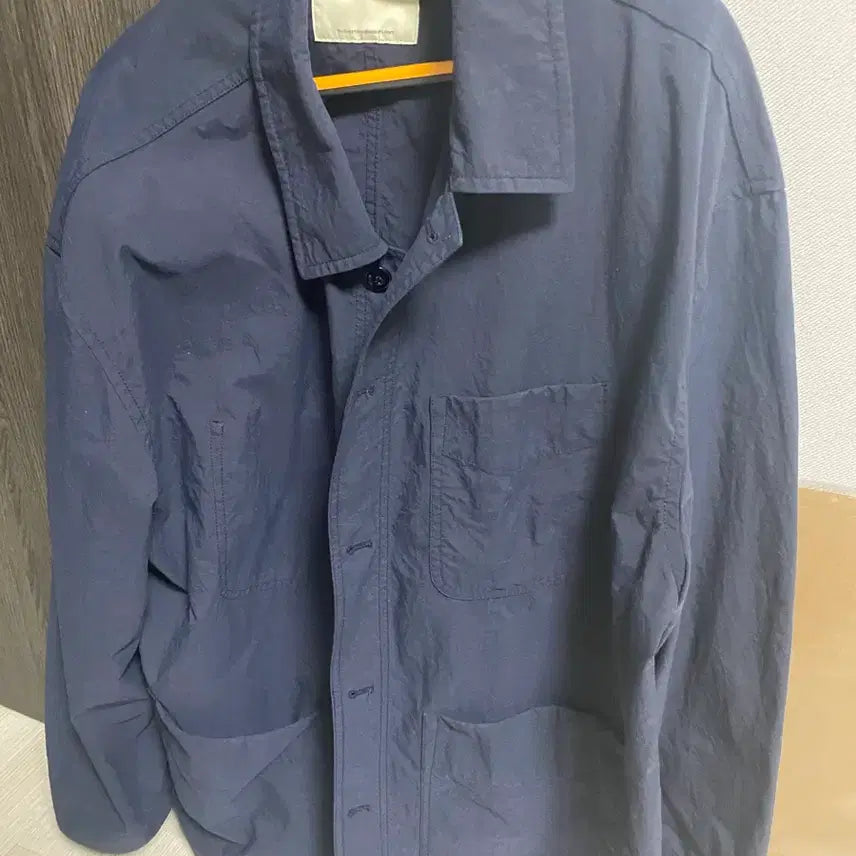 [BUNJANG] Proper Nylon Work Jacket Dark Navy Size 4 / 포터리 나일론 워크 자켓 다크네이비 4