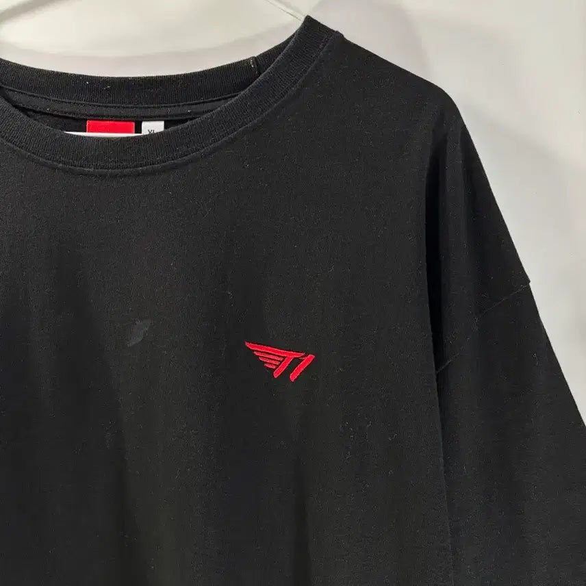 [BUNJANG] T1 Official Logo Short Sleeve T-Shirt XL / XL) T1 티원 공식 로고 반팔 티셔츠 1.5