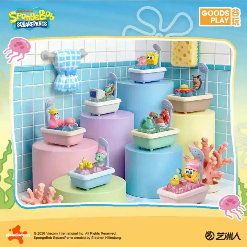 [BUNJANG] SpongeBob SquarePants Character Keycap Keyring (Sealed) / [찐막수량!/미개봉] 스폰지밥 키캡 키링
