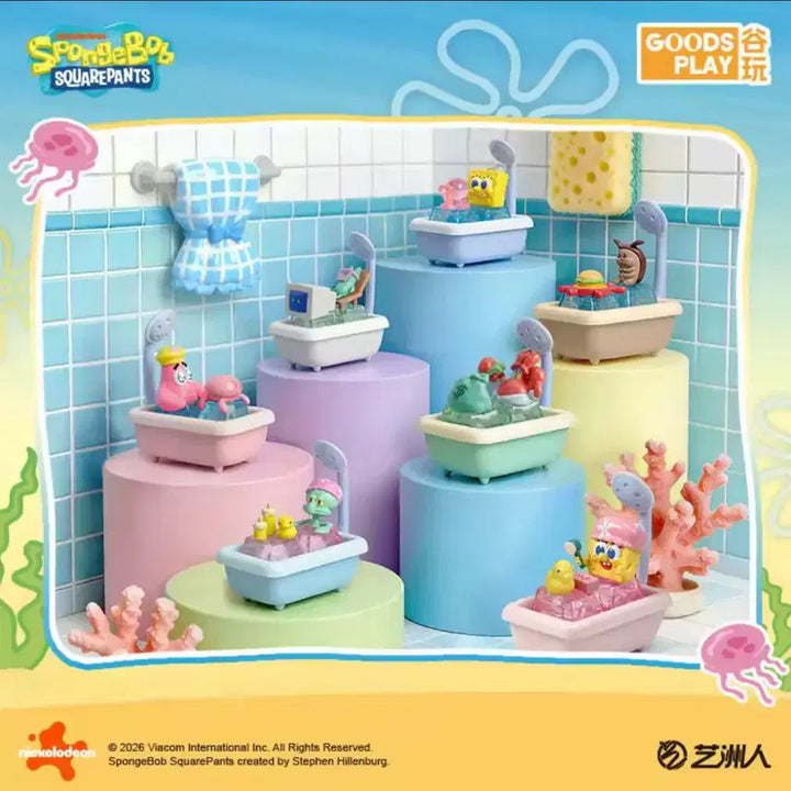 [BUNJANG] SpongeBob SquarePants Character Keycap Keyring (Sealed) / [찐막수량!/미개봉] 스폰지밥 키캡 키링