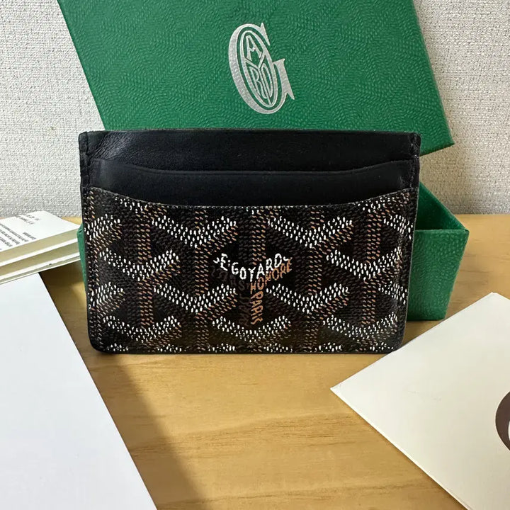 [BUNJANG] Goyard Saint-Sulpice Card Holder Black / [정품] 고야드 생쉴피스 카드지갑 블랙