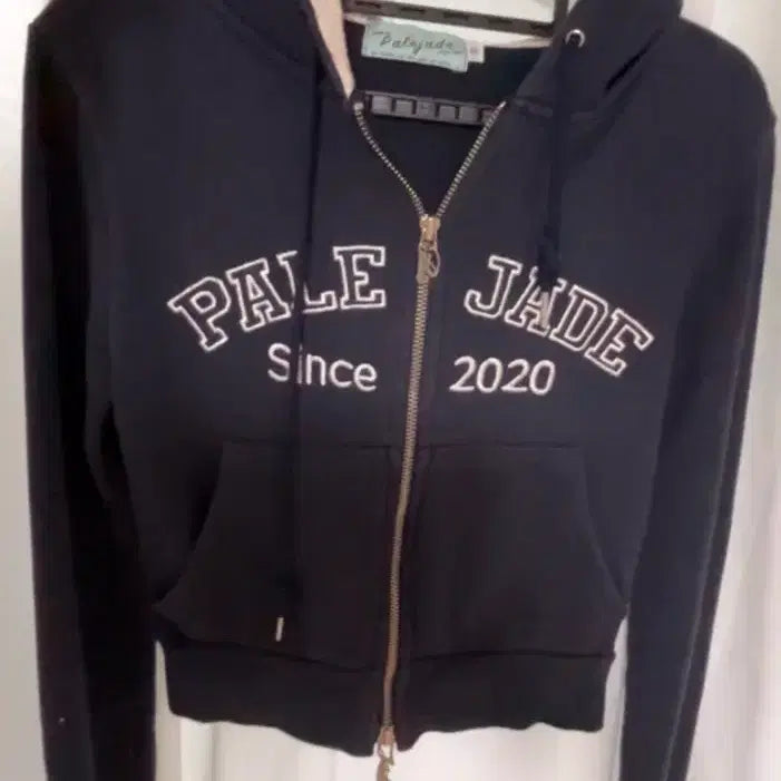 [BUNJANG] Pale Jade Hooded Zip-Up Navy S / 페일제이드 후드집업