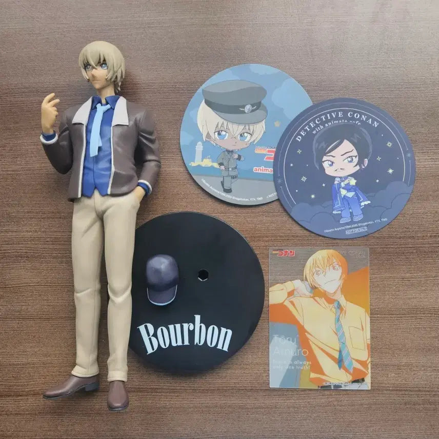 [BUNJANG] Detective Conan Amuro Toru Furuya Rei Bourbon Figure (Opened) / 슈퍼프리미엄spm 명탐정코난 아무로 토오루 후루야 레이 버본 피규어 개봉