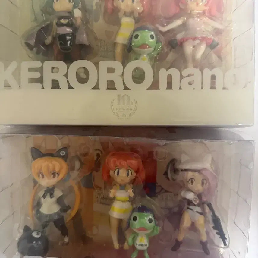 [BUNJANG] Sgt. Frog 10th Anniversary Limited Edition Figure Set (A &amp; B) / 개구리 중사 케로로 2008 10주년 한정 피규어 A, B 일괄 판매