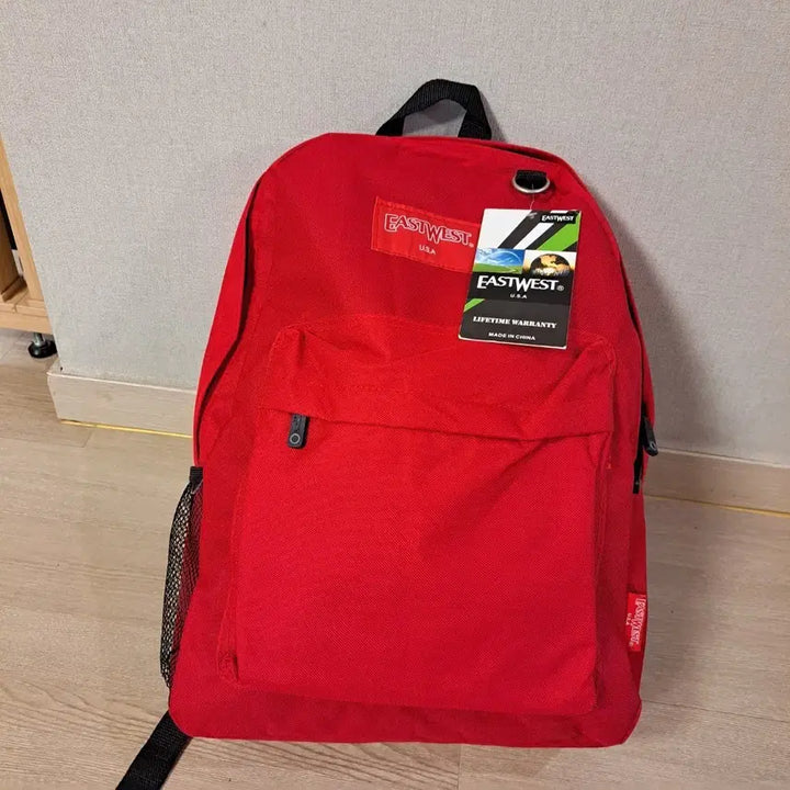 [BUNJANG] East West Red Backpack / 이스트웨스트 빨간색 백팩