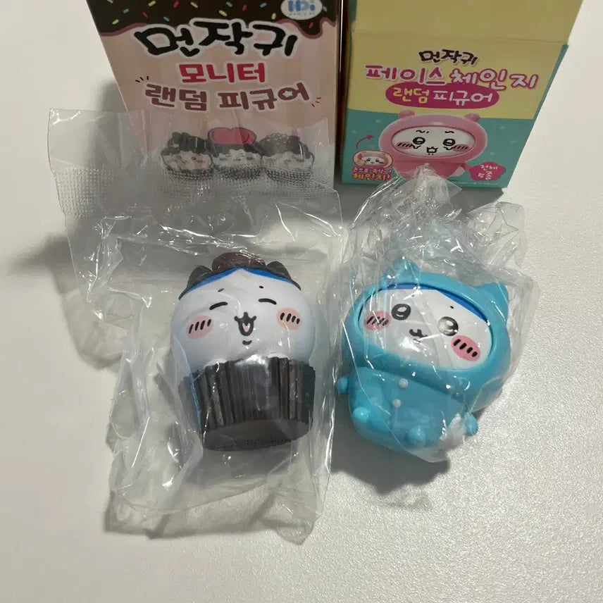 [BUNJANG] Chiikawa Hachiware Face Change Figure / 먼작귀 하치와레 페이스 체인지 피규어 치이카와
