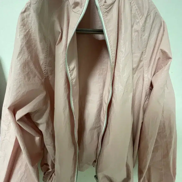 [BUNJANG] Matinkim Coated Jumper Pink / 마뗑킴 코팅점퍼 핑크