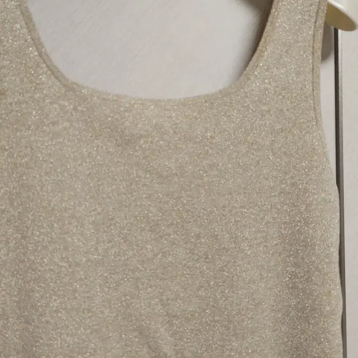 [BUNJANG] TIME (by Handsome) Glitter Sleeveless Knit Top / 한섬 타임 글리터 슬리브리스 니트탑