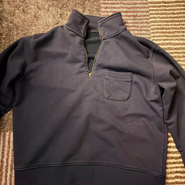 [BUNJANG] Dive In Vintage Half Zip-Up / 다이브인 빈티지 하프 집업