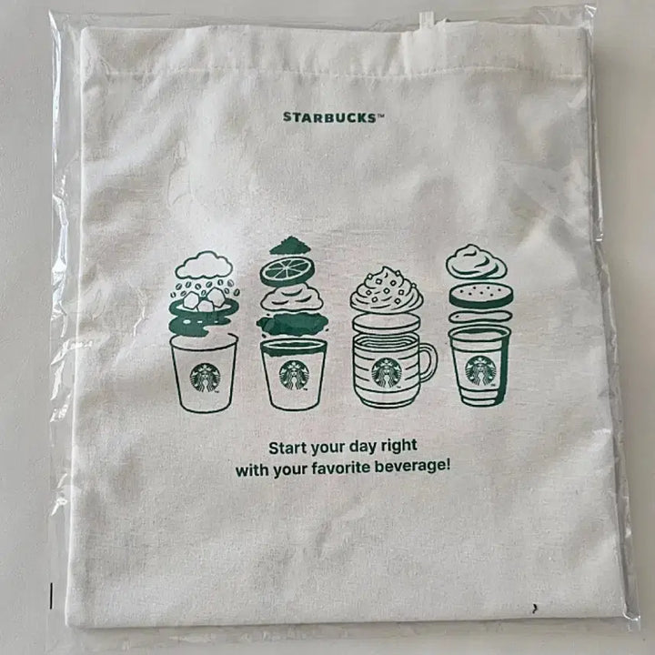 [BUNJANG] Starbucks Canvas Tote Bag / 스타벅스 캔버스 토트백