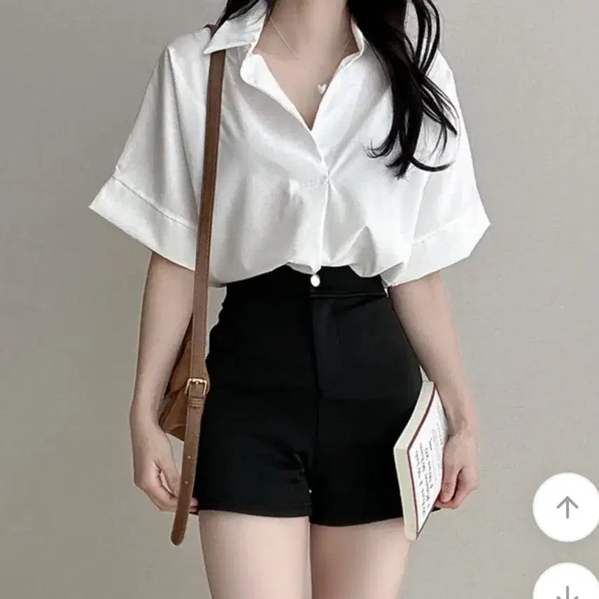 [BUNJANG] Kozin Short Sleeve Shirt Blouse / 에이블리 지그재그 커즈인 반팔 셔츠 여름 블라우스