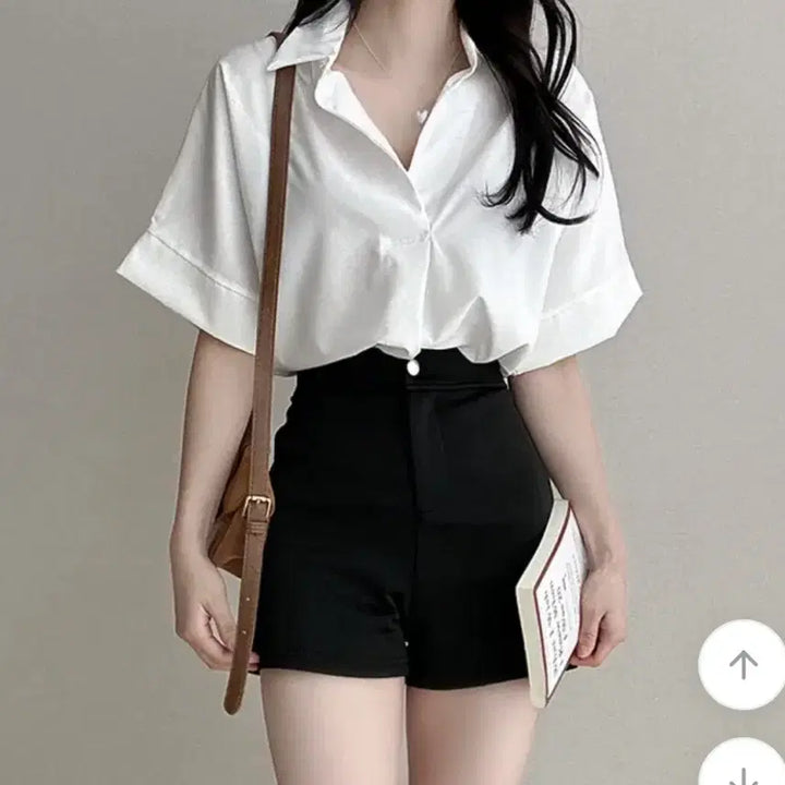 [BUNJANG] Kozin Short Sleeve Shirt Blouse / 에이블리 지그재그 커즈인 반팔 셔츠 여름 블라우스