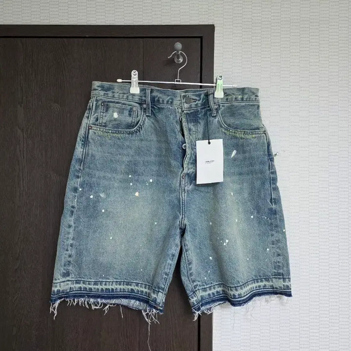 [BUNJANG] Behave 523S Selvage Denim Shorts Size 4 / 비헤비어 523S 셀비지 데님 쇼츠 4사이즈