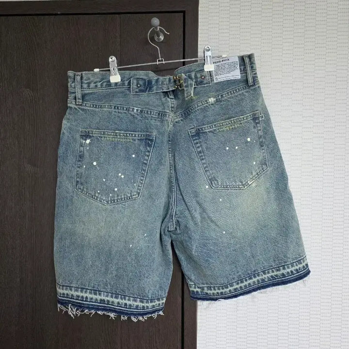 [BUNJANG] Behave 523S Selvage Denim Shorts Size 4 / 비헤비어 523S 셀비지 데님 쇼츠 4사이즈