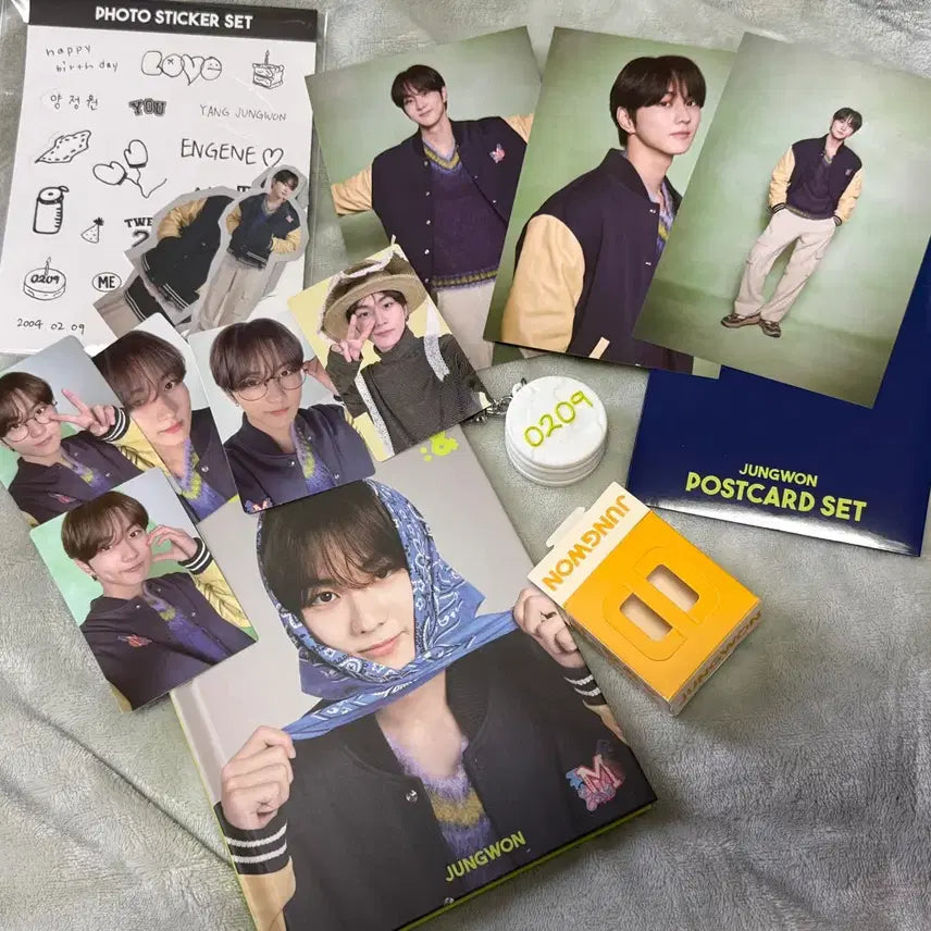[BUNJANG] ENHYPEN Jungwon 2024 Birthday Goods Set / 엔하이픈 정원 2024 생일굿즈 판매(단종)