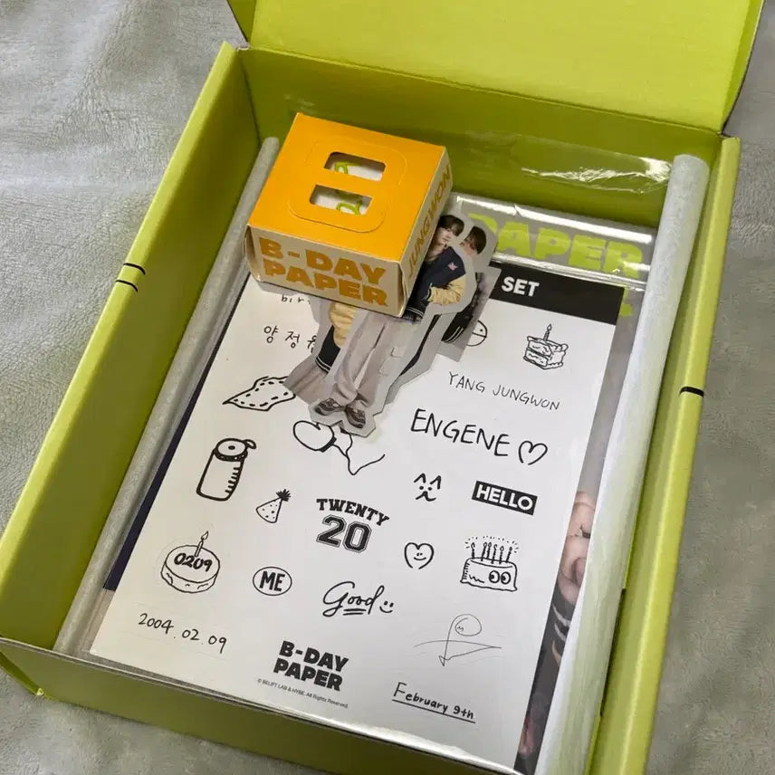 [BUNJANG] ENHYPEN Jungwon 2024 Birthday Goods Set / 엔하이픈 정원 2024 생일굿즈 판매(단종)