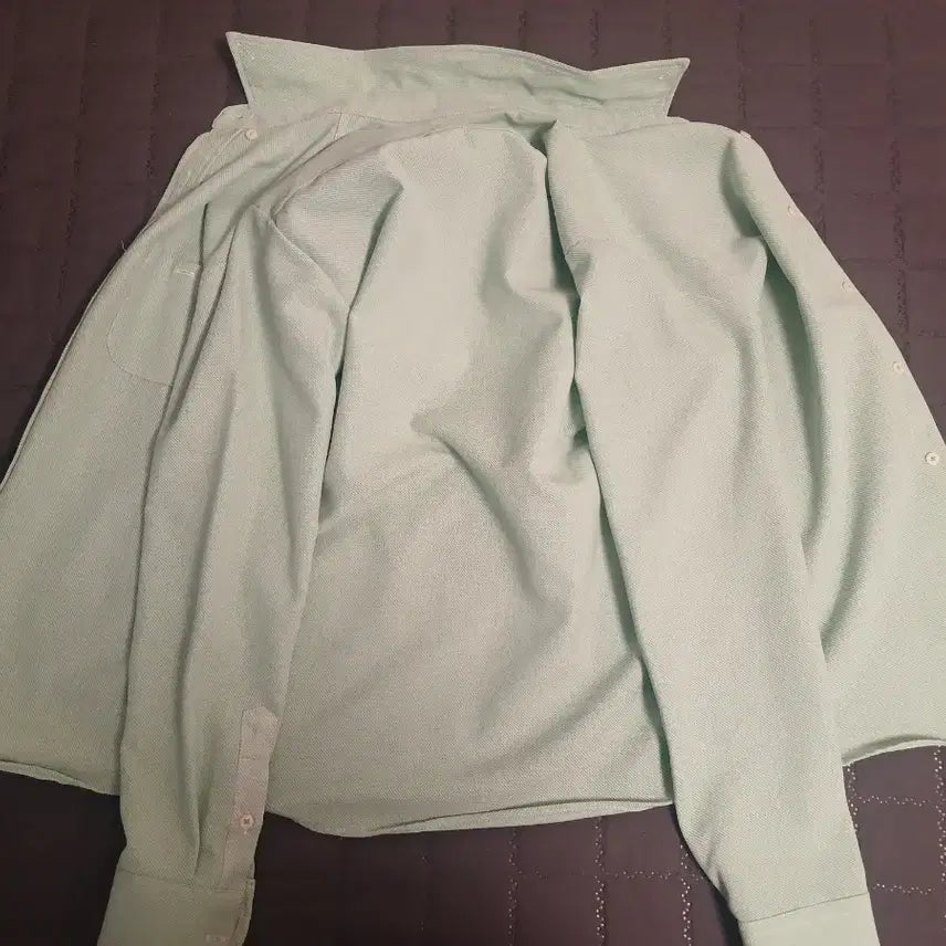 [BUNJANG] Mint Green Shirt / 95짜리 민트색남방 급처