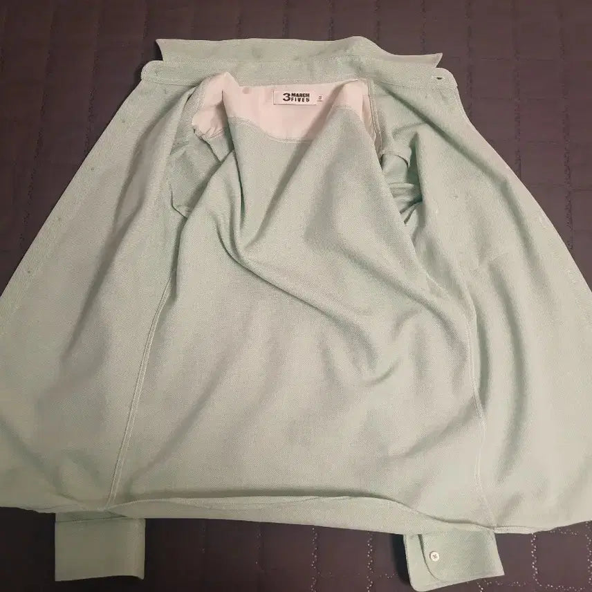 [BUNJANG] Mint Green Shirt / 95짜리 민트색남방 급처