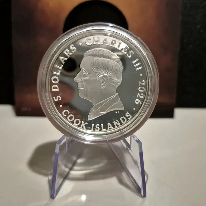 [BUNJANG] CIT 7 Deadly Sins "Pride" 1 oz Silver Coin / 명품 CIT 7대죄악 "교만" 1온스 은화