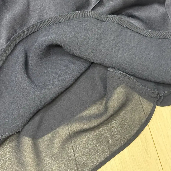 [SOLD OUT] MICHAA 네이비 플레어 롱 스커트 (봄/여름)