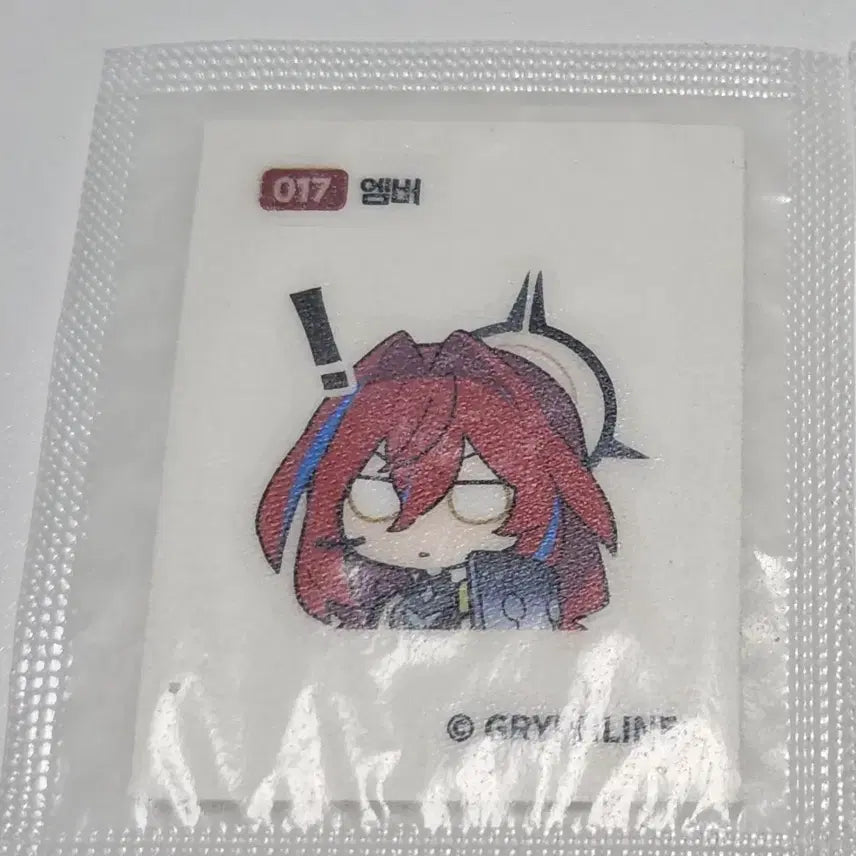 [BUNJANG] Seventeen Amber Endfield Sticker / 17 엠버 엔드필드 띠부씰