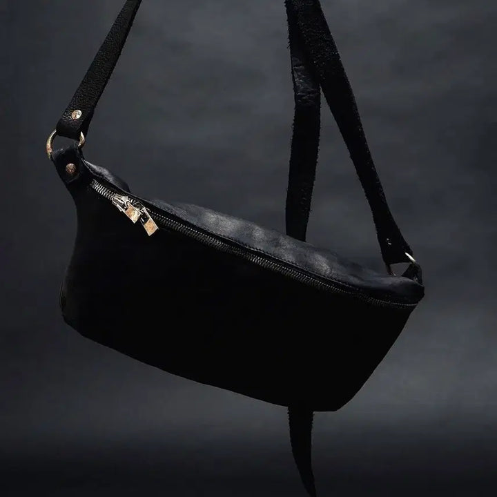 [BUNJANG] Guidi Soft Horse Full Grain Leather Big Crossbody Bag / 구이디 홀스레더 크로스백