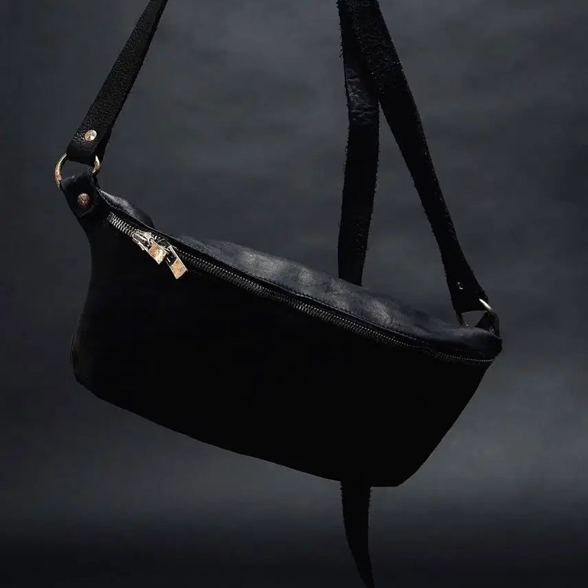 [BUNJANG] Guidi Soft Horse Full Grain Leather Big Crossbody Bag / 구이디 홀스레더 크로스백