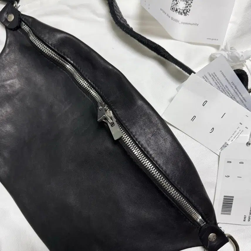 [BUNJANG] Guidi Soft Horse Full Grain Leather Big Crossbody Bag / 구이디 홀스레더 크로스백