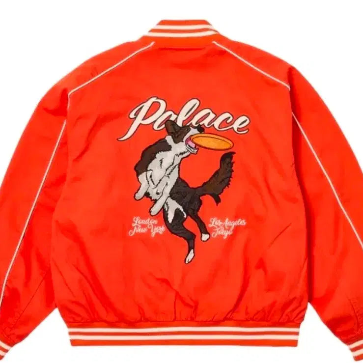 [BUNJANG] Palace Catch It Bomber Varsity Jacket / 새상품) 팔라스 캐치잇 봄버 바시티 자켓 S