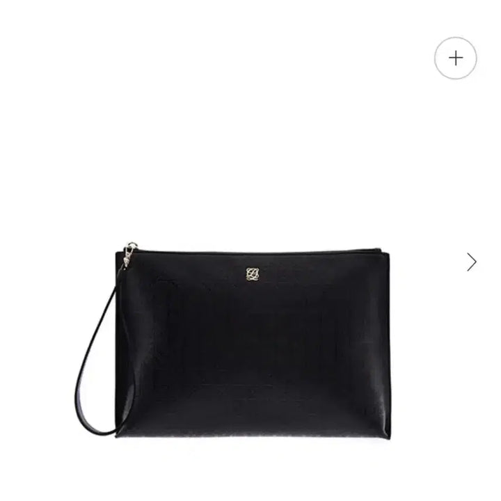 [BUNJANG] Louis Quatorze Black Clutch Bag / 루이까또즈  블랙 클러치 백