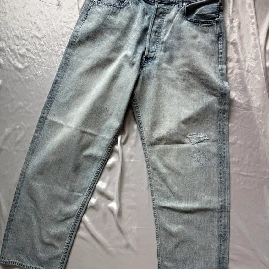 [BUNJANG] Our Legacy 26ss Bleach Wide Denim 32 / 오라리 26ss 블리치 와이드 데님 32