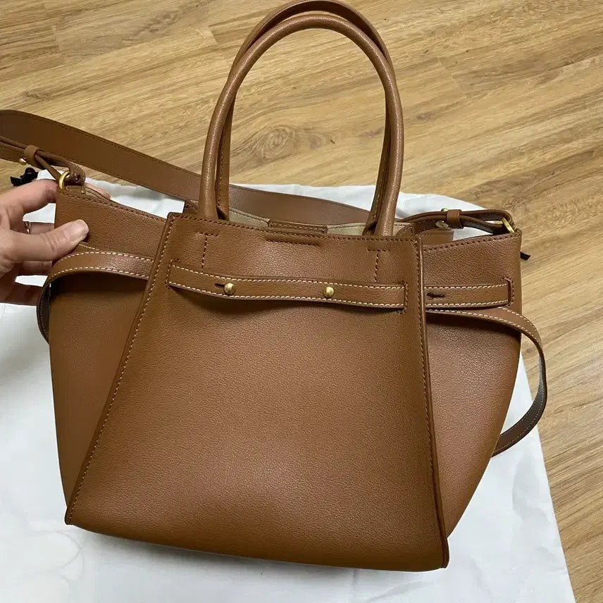 [BUNJANG] Dupois Sac Lune Tote Bag Camel / 듀푸아 삭 뤼느 토트백 @카멜