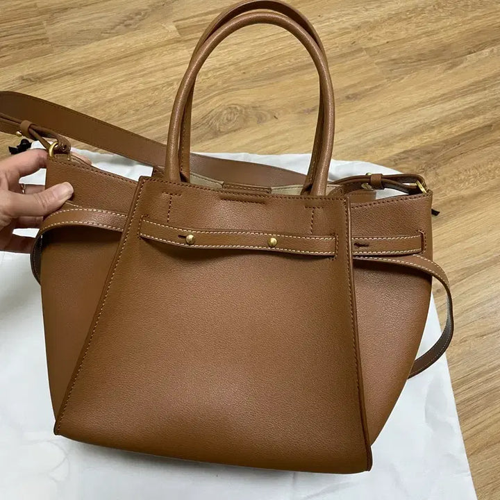 [BUNJANG] Dupois Sac Lune Tote Bag Camel / 듀푸아 삭 뤼느 토트백 @카멜