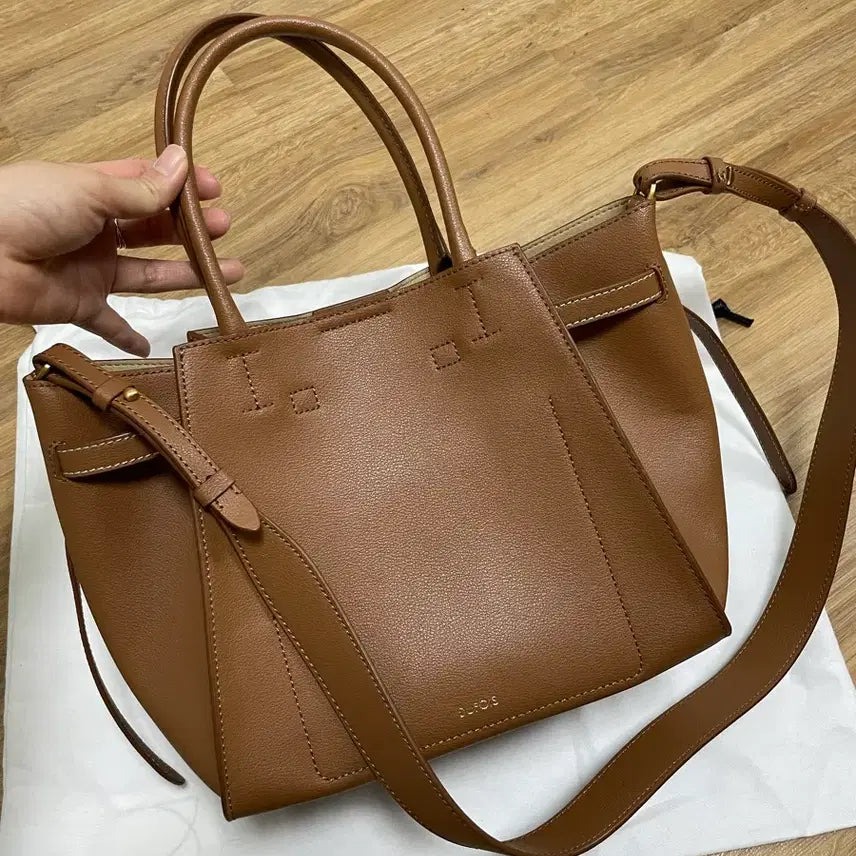[BUNJANG] Dupois Sac Lune Tote Bag Camel / 듀푸아 삭 뤼느 토트백 @카멜