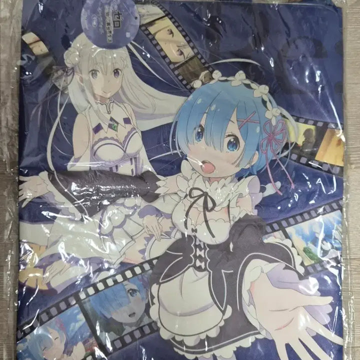 [BUNJANG] Re:Zero Emilia &amp; Rem Leather Tote Bag / 리제로 레쟈 토트백 (에밀리아, 렘)