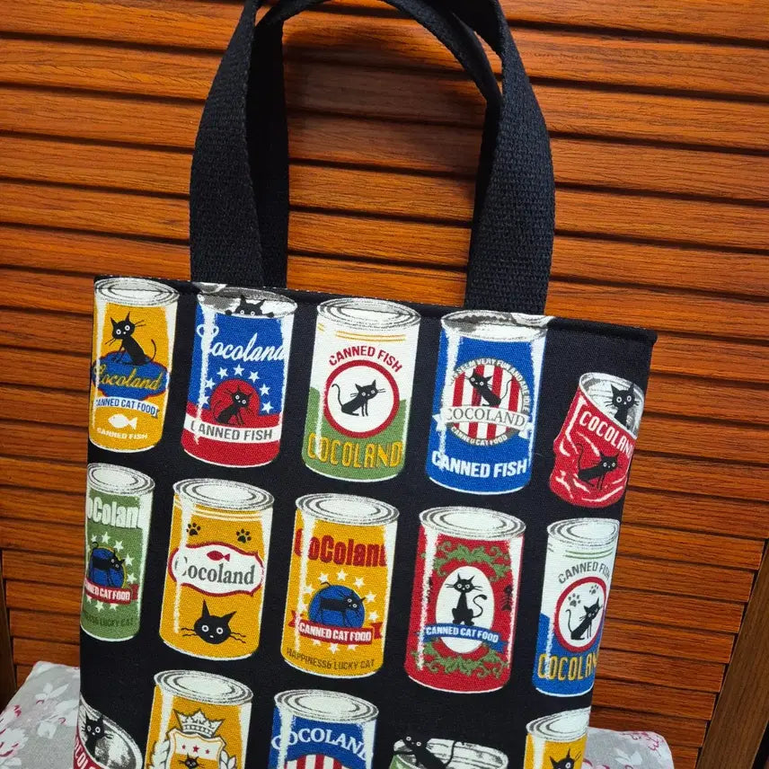 [BUNJANG] Handmade Mini Eco Bag - Japanese Cotton &amp; Linen / 핸드메이드 미니에코백