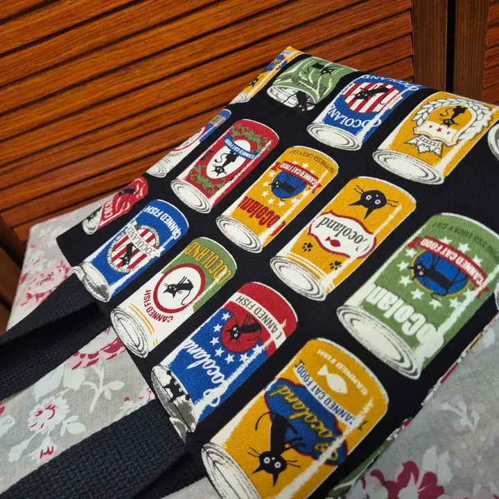 [BUNJANG] Handmade Mini Eco Bag - Japanese Cotton &amp; Linen / 핸드메이드 미니에코백