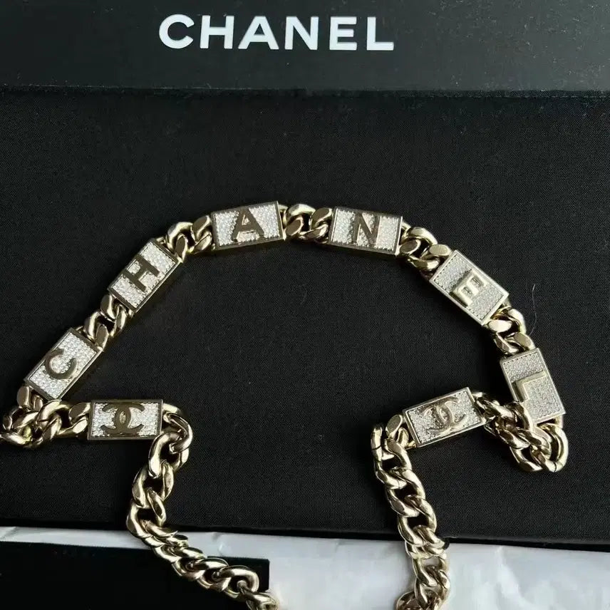 [BUNJANG] Chanel Silver Chain Belt / 샤넬 CHANEL 체인 벨트 실버