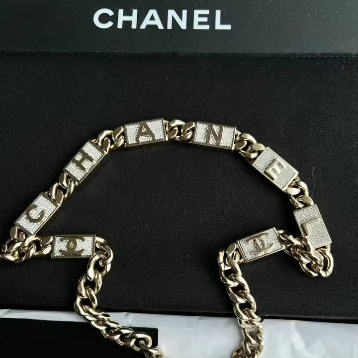 [BUNJANG] Chanel Silver Chain Belt / 샤넬 CHANEL 체인 벨트 실버